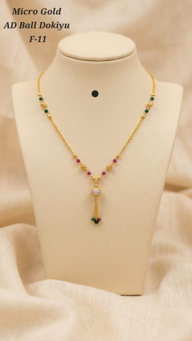 Micro gold ad ball dokiya f 11 Bollywood style artificial jewelry wholesale